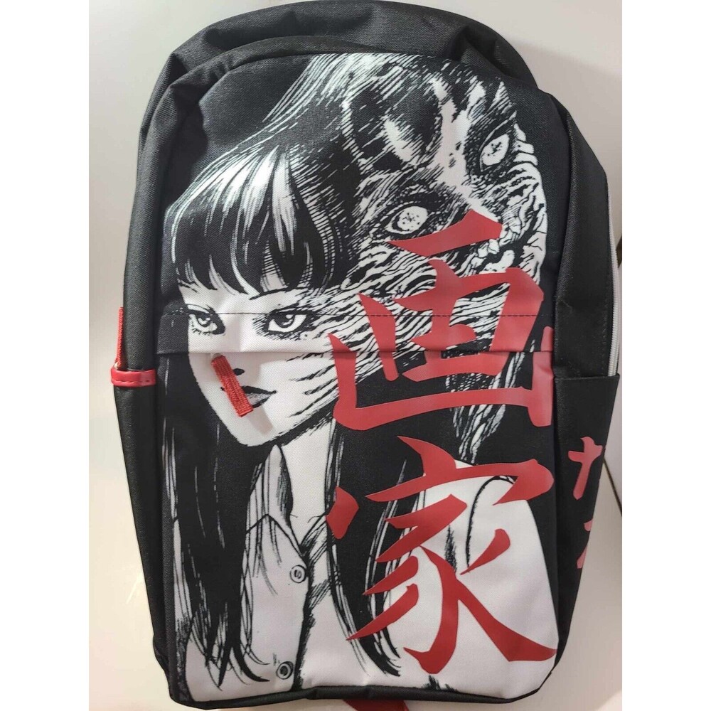 Junji Ito Painter Tomie Backpack Ripple Junction Crunchyroll Large Front Pocket